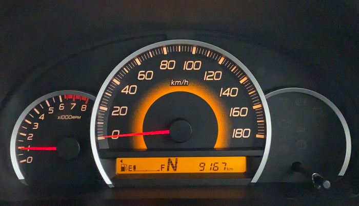 2016 Maruti Wagon R 1.0 VXI AMT, Petrol, Automatic, 9,604 km, Odometer Image