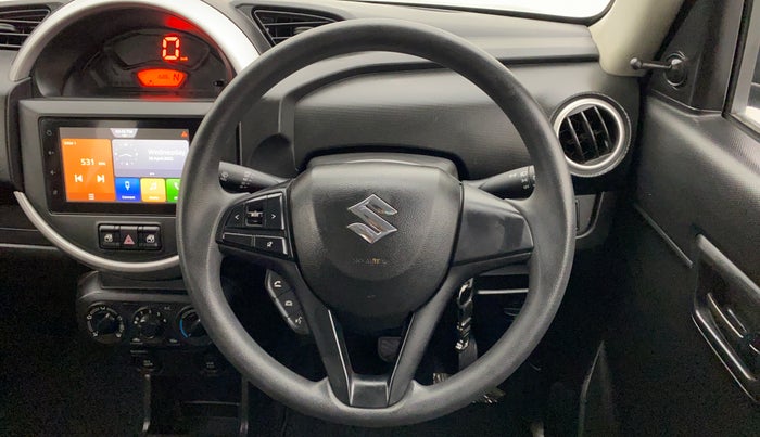 2020 Maruti S PRESSO VXI PLUS AGS, Petrol, Automatic, 1,709 km, Steering Wheel Close Up