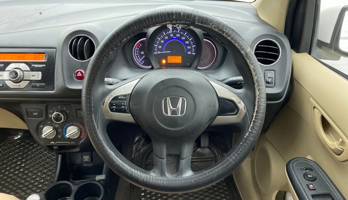 2015 Honda Brio 1.2 S MT I VTEC, Petrol, Manual, 59,838 km, Steering Wheel Close Up