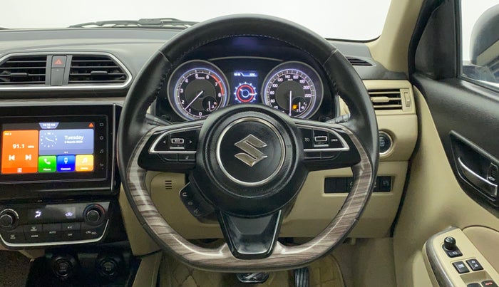2021 Maruti Dzire ZXI Plus AMT, Petrol, Automatic, 23,264 km, Steering Wheel Close Up