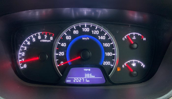 2016 Hyundai Grand i10 SPORTZ 1.2 KAPPA VTVT, Petrol, Manual, 20,300 km, Odometer Image