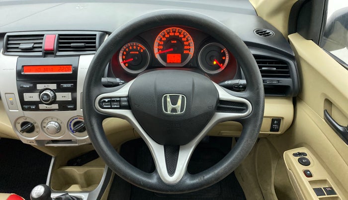 2011 Honda City S MT PETROL, Petrol, Manual, 42,365 km, Steering Wheel Close Up