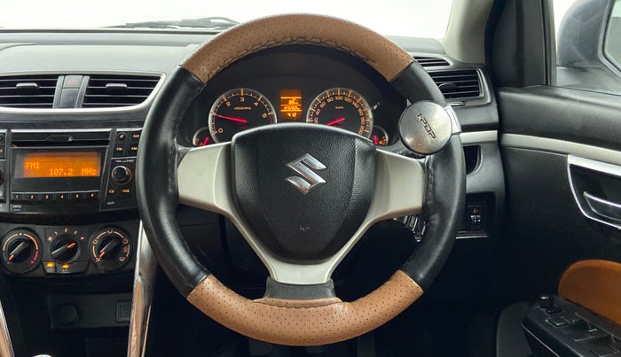 2015 Maruti Swift VDI ABS, Diesel, Manual, 1,23,276 km, Steering Wheel Close Up