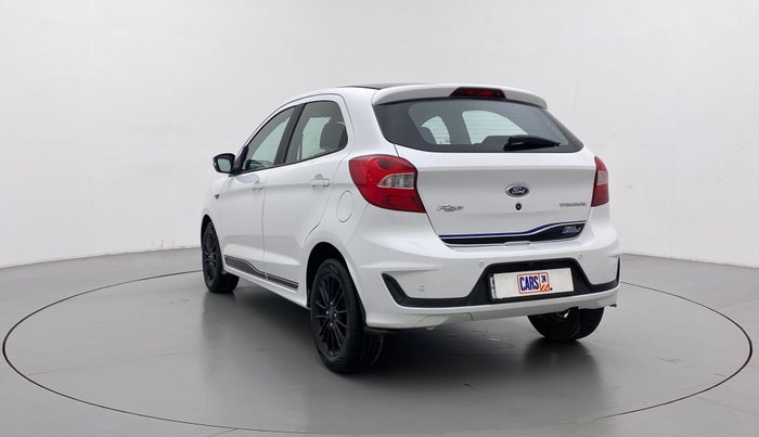 2019 Ford New Figo 1.2 TITANIUM BLU, Petrol, Manual, 38,943 km, Left Back Diagonal