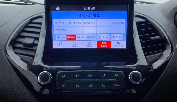 2019 Ford New Figo 1.2 TITANIUM BLU, Petrol, Manual, 38,943 km, Infotainment System