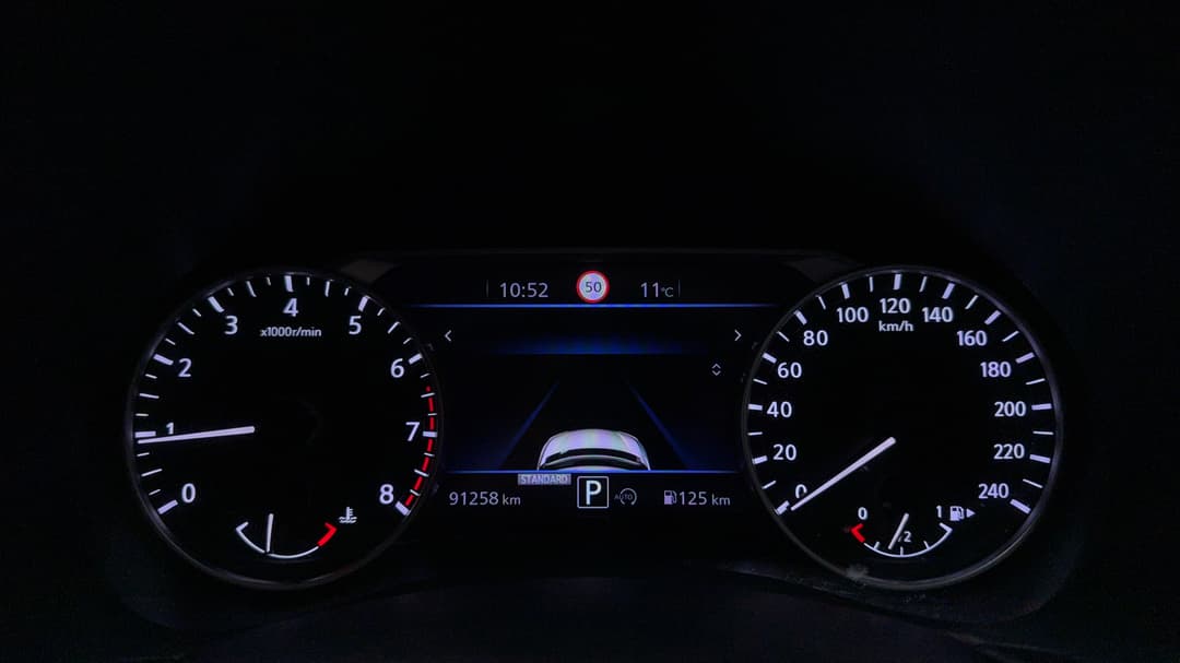2021 Nissan Juke St-l, Automatic, 91258 km, Odometer View
