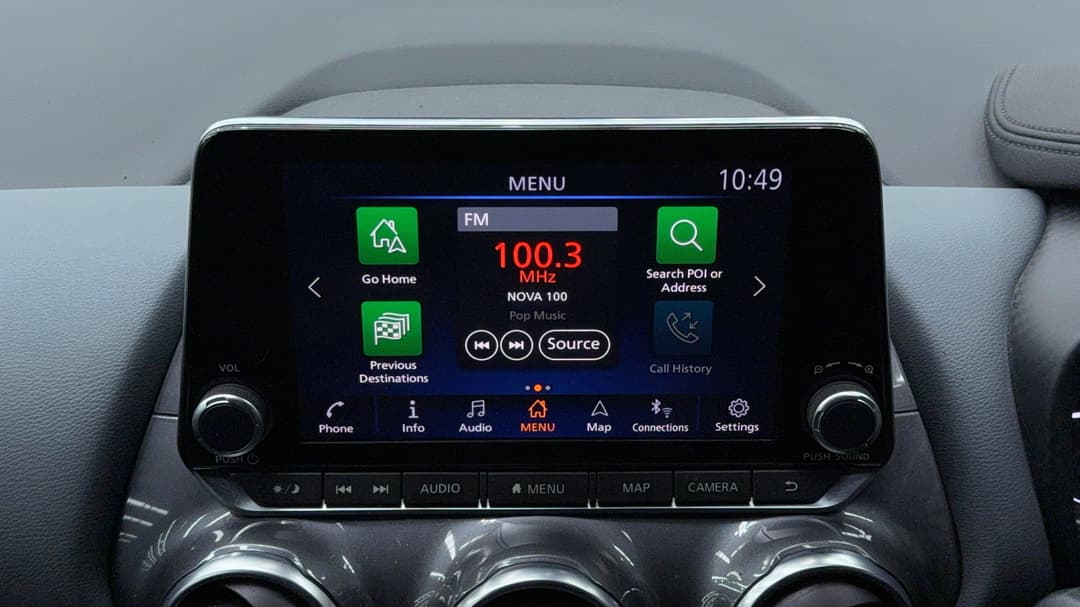 2021 Nissan Juke St-l, Automatic, 91258 km, Infotainment System
