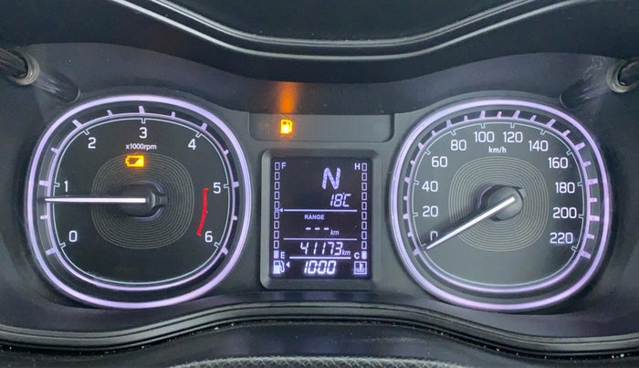 2018 Maruti Vitara Brezza ZDI + AMT, Diesel, Automatic, 41,271 km, Odometer Image