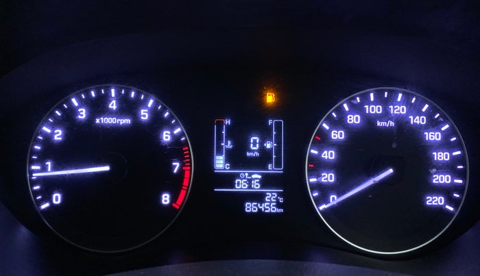 2015 Hyundai Elite i20 SPORTZ 1.2, Petrol, Manual, 86,497 km, Odometer Image