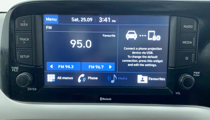 2019 Hyundai GRAND I10 NIOS SPORTZ PETROL, Petrol, Manual, 16,336 km, Infotainment System