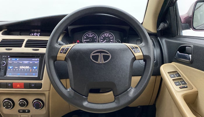 2013 Tata Manza VX QUADRAJET, Diesel, Manual, 33,528 km, Steering Wheel Close Up