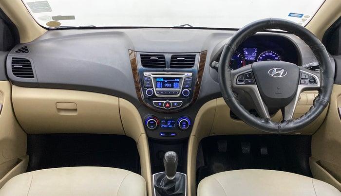 2015 Hyundai Verna FLUIDIC 1.6 CRDI S 4S, Diesel, Manual, 31,958 km, Dashboard