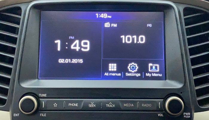 2019 Hyundai NEW SANTRO SPORTZ AMT, Petrol, Automatic, 28,576 km, Infotainment System