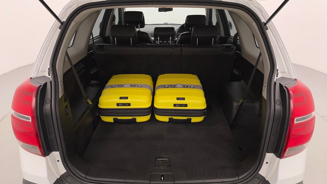 2017 Holden Captiva Active 7 Seater, Automatic, 133086 km, Boot Inside View with Luggage