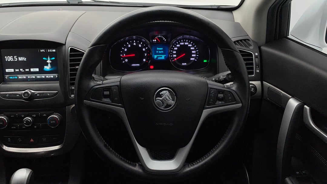 2017 Holden Captiva Active 7 Seater, Automatic, 133086 km, Steering Wheel Close-up
