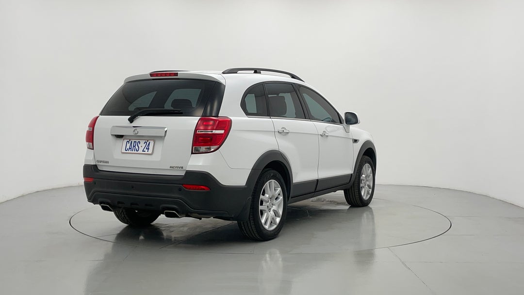 2017 Holden Captiva Active 7 Seater, Automatic, 133086 km, Right Back Diagonal (45- Degree) View
