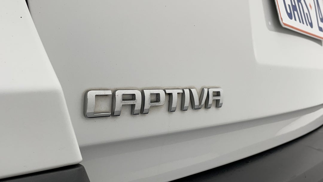 2017 Holden Captiva Active 7 Seater, Automatic, 133086 km, Badge (Boot Left Side)