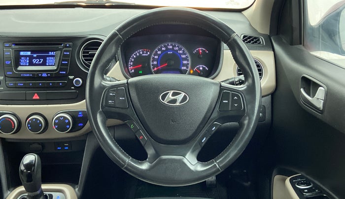 2015 Hyundai Grand i10 ASTA 1.2 AT VTVT, Petrol, Automatic, 33,368 km, Steering Wheel Close Up