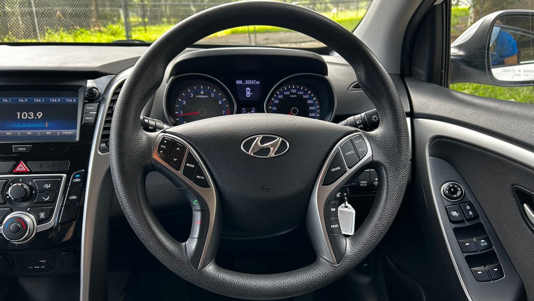 Steering Wheel Close-up