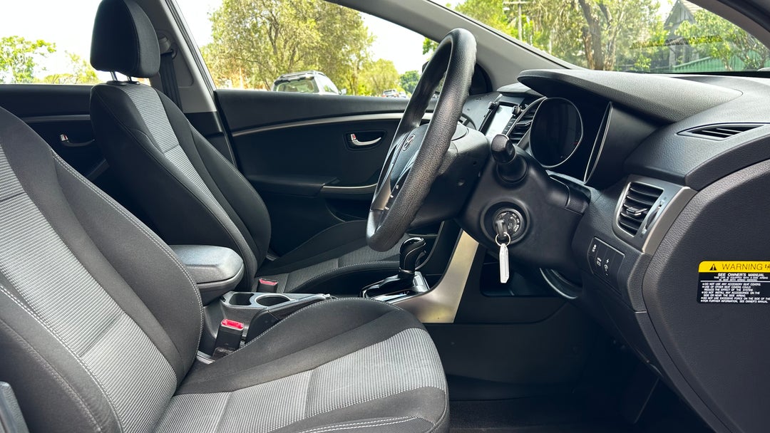 Right Side Front Door Cabin View