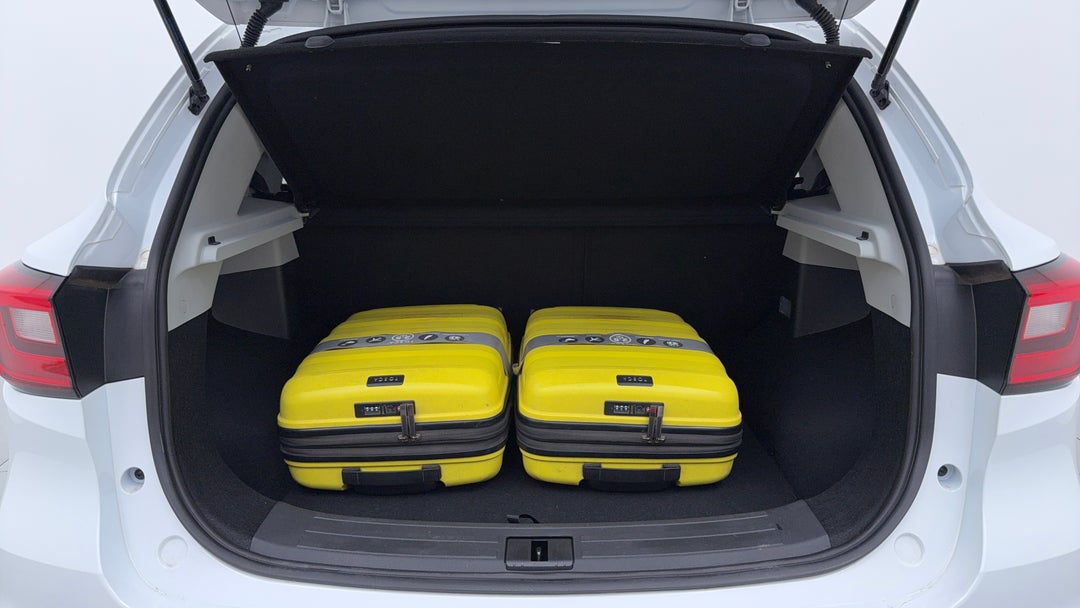 Boot Inside View with Luggage