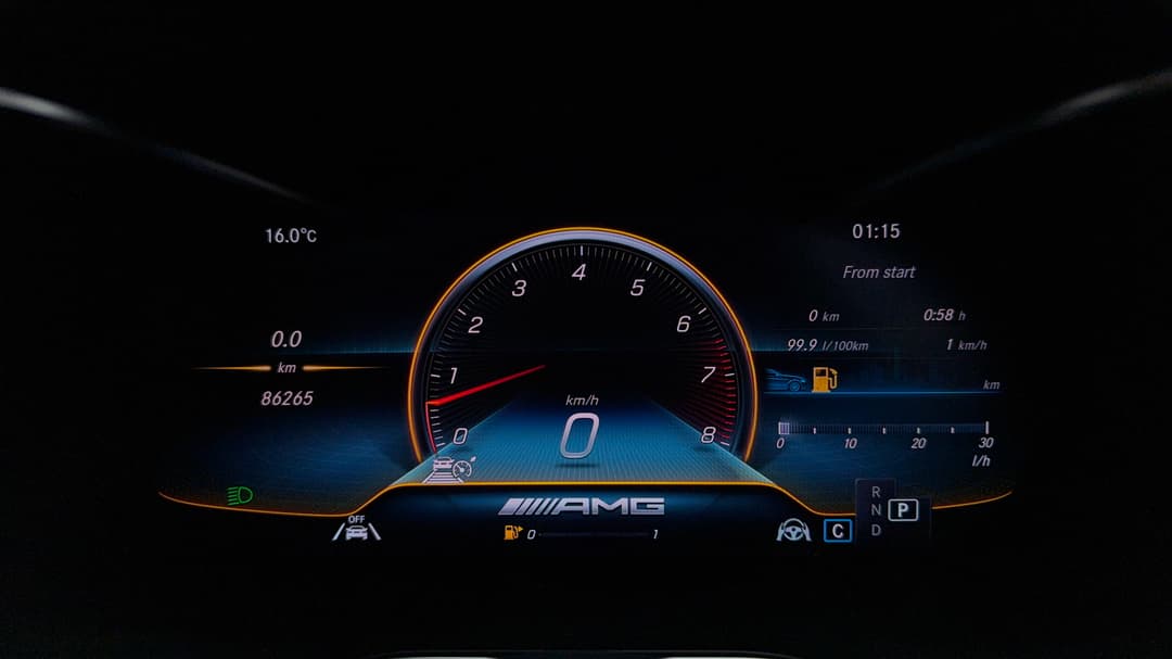 2021 Mercedes-amg C 43, Automatic, 86265 km, Odometer View