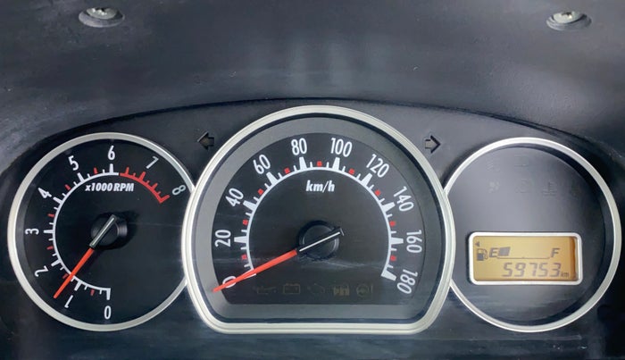 2012 Maruti Alto K10 VXI P, Petrol, Manual, 59,814 km, Odometer Image