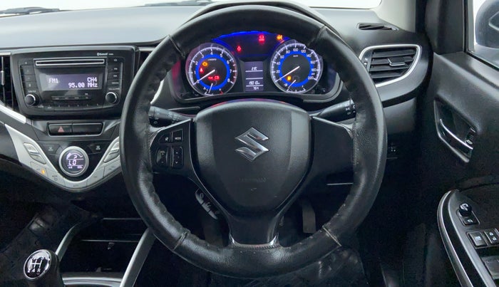 2017 Maruti Baleno DELTA 1.2 K12, Petrol, Manual, 19,121 km, Steering Wheel Close-up