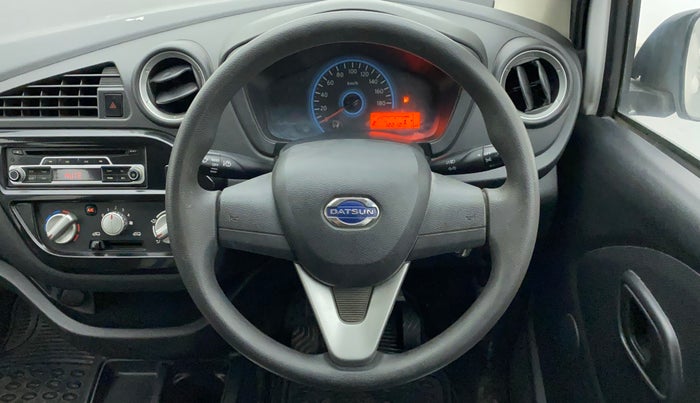 2017 Datsun Redi Go T (O), Petrol, Manual, 12,212 km, Steering Wheel Close Up
