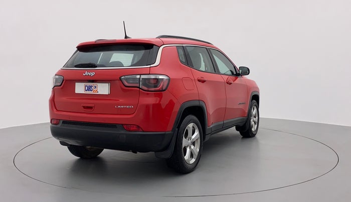 2018 Jeep Compass LIMITED 1.4 AT, Petrol, Automatic, 73,576 km, Right Back Diagonal