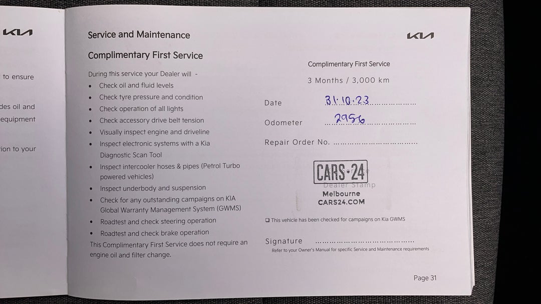 2021 Kia Stonic S, Automatic, 2957 km, Service History