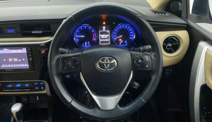 2017 Toyota Corolla Altis VL CVT PETROL, Petrol, Automatic, 56,356 km, Steering Wheel Close Up