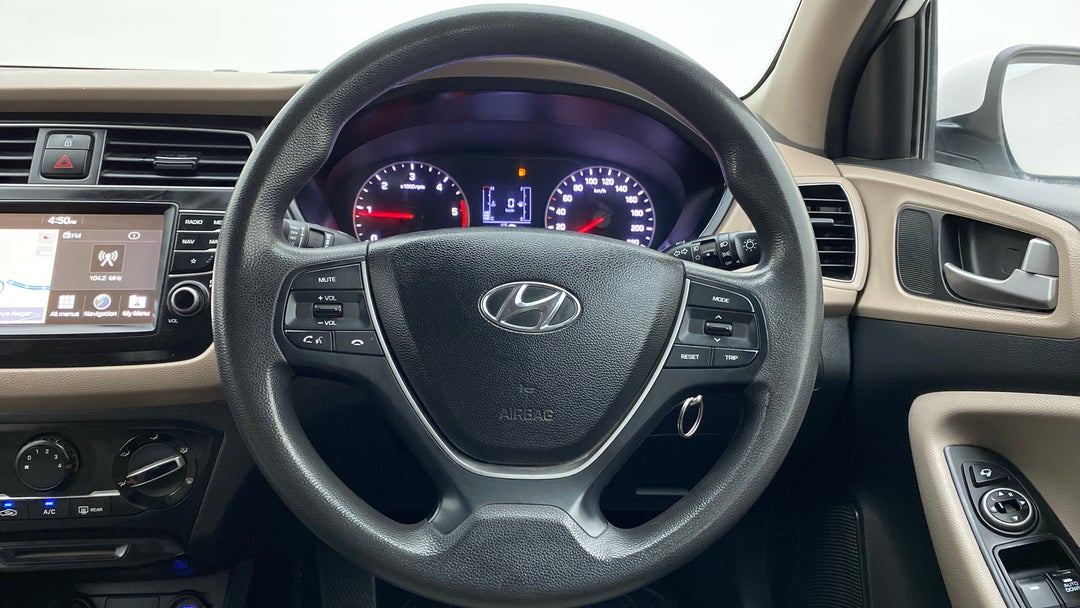 Steering Wheel Close Up