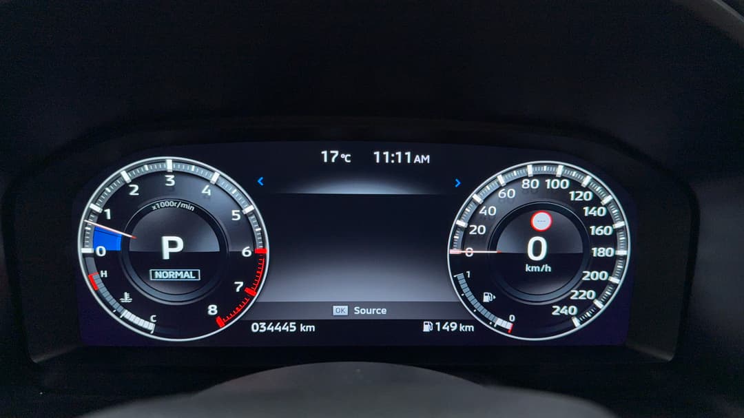 2024 Mitsubishi Outlander Exceed Tourer 7 Seat (AWD), Automatic, 34445 km, Odometer View