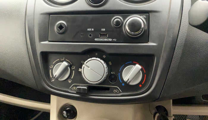 2017 Datsun Go T, Petrol, Manual, 55,770 km, AC Unit - Directional switch has minor damage