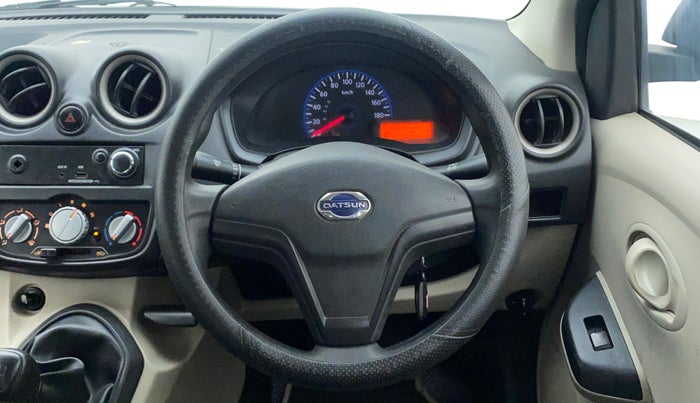 2017 Datsun Go T, Petrol, Manual, 55,770 km, Steering Wheel Close Up