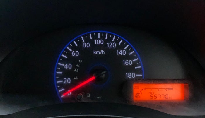 2017 Datsun Go T, Petrol, Manual, 55,770 km, Odometer Image
