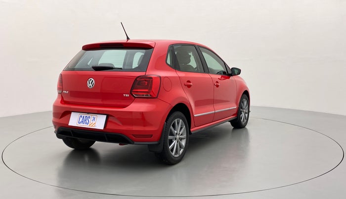 2021 Volkswagen Polo HIGHLINE PLUS 1.0 TSI AT, Petrol, Automatic, 8,530 km, Right Back Diagonal