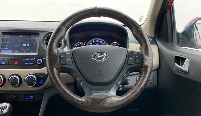 2019 Hyundai Grand i10 SPORTZ 1.2 KAPPA VTVT, Petrol, Manual, 7,107 km, Steering Wheel Close Up