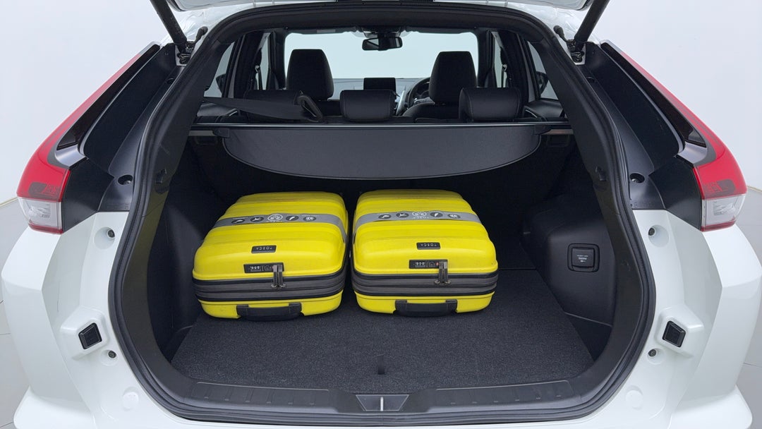 Boot Inside View with Luggage