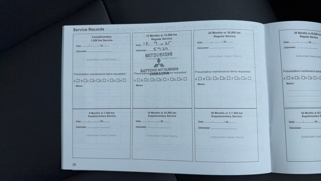 Service History