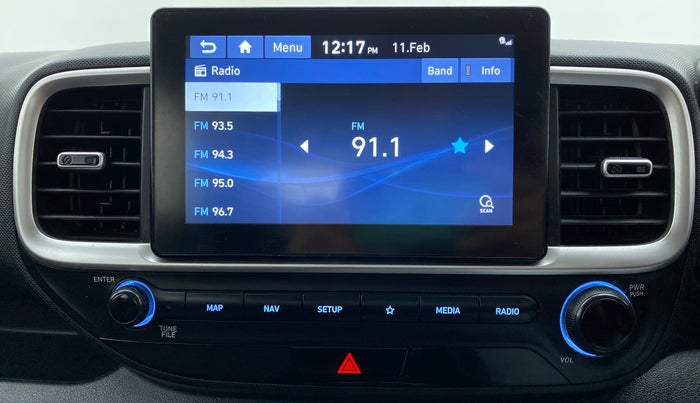 2019 Hyundai VENUE 1.0L Turbo GDI SX(O) MT, Petrol, Manual, 14,847 km, Infotainment System