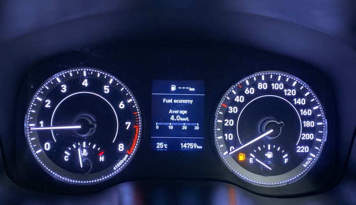 2019 Hyundai VENUE 1.0L Turbo GDI SX(O) MT, Petrol, Manual, 14,847 km, Odometer Image