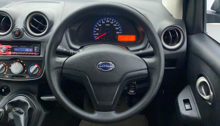 2018 Datsun Go Plus T, Petrol, Manual, 23,255 km, Steering Wheel Close Up