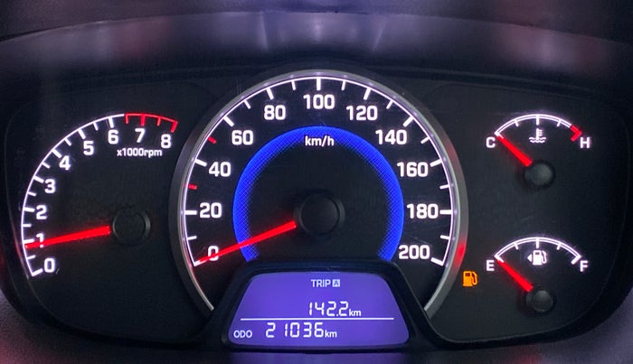 2016 Hyundai Grand i10 SPORTZ 1.2 KAPPA VTVT, Petrol, Manual, 21,035 km, Odometer Image
