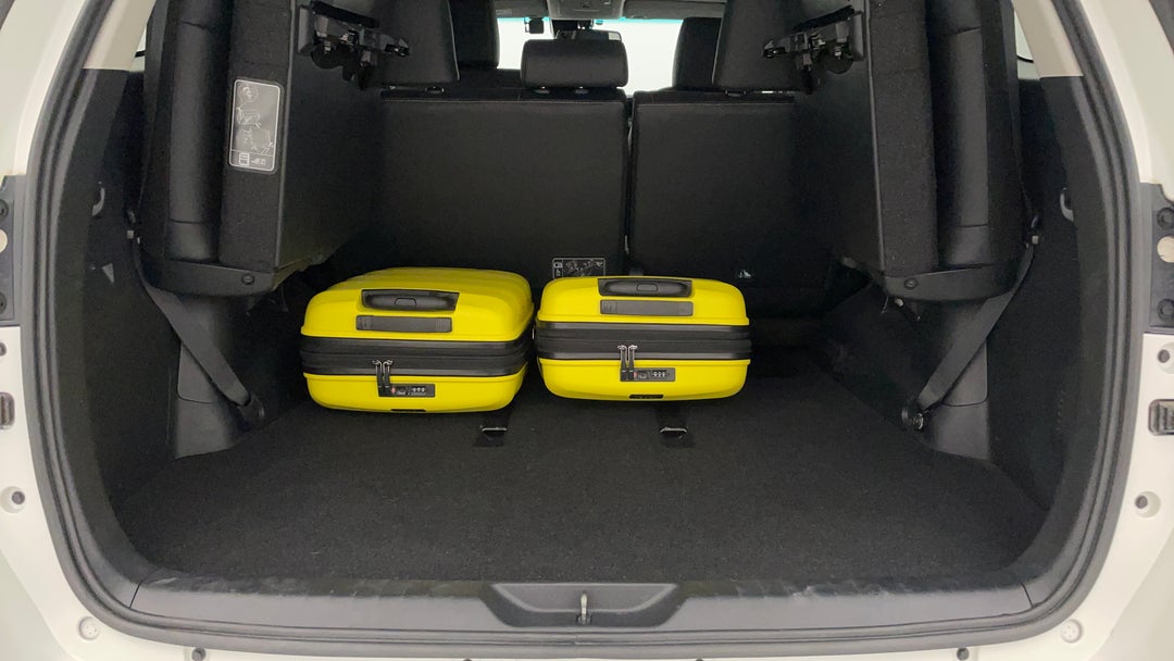 Boot Inside View with Luggage