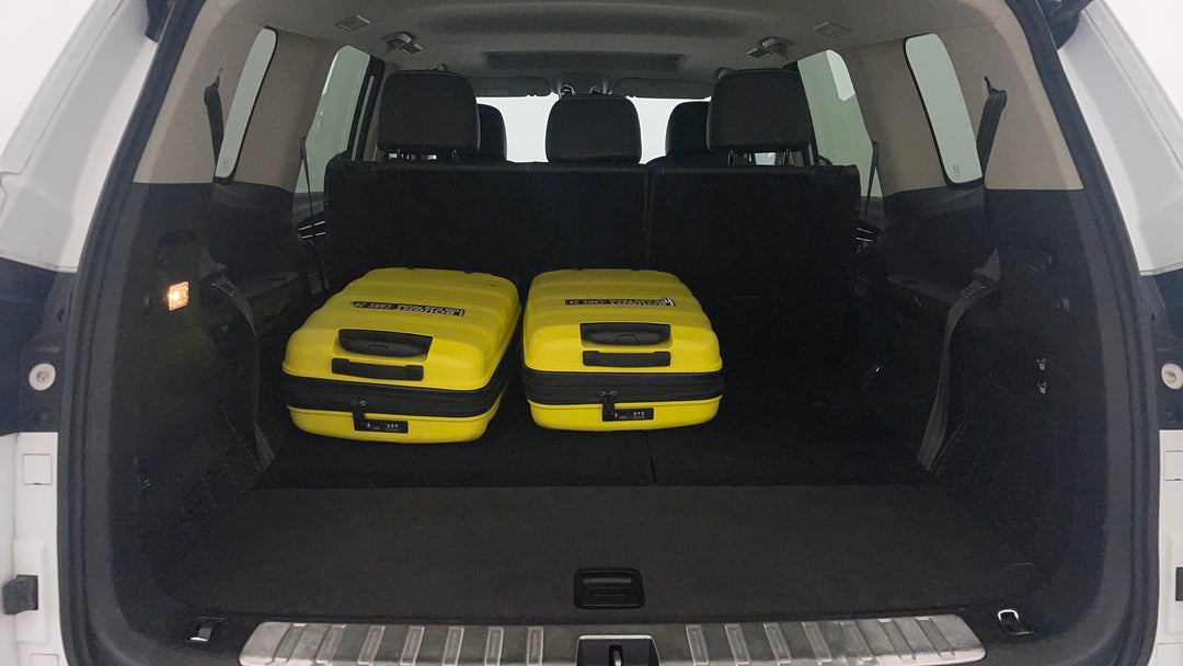 Boot Inside View with Luggage