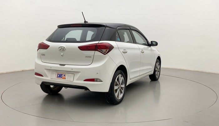 2017 Hyundai Elite i20 ASTA 1.2 DUAL TONE, Petrol, Manual, 52,284 km, Right Back Diagonal