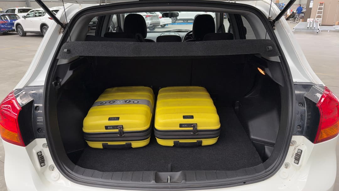 2016 Mitsubishi ASX Ls (2WD), Automatic, 100718 km, Boot Inside View with Luggage