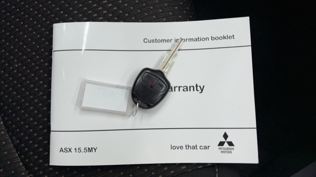 2016 Mitsubishi ASX Ls (2WD), Automatic, 100718 km, Key Close-up